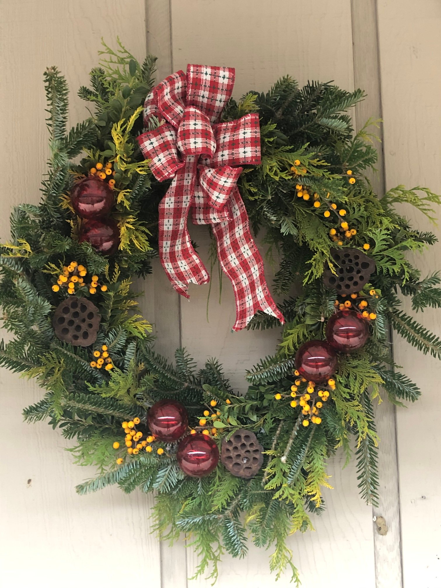 December 6, 2019 – Christmas wreaths
